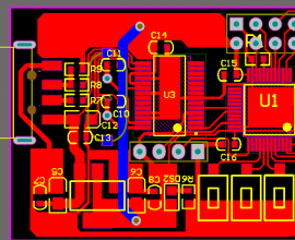 2O(sh)Ӌ(j) 2.4GĴڽPL2303+1117B+STM32F103C8T6+USBԭD+PCBļ